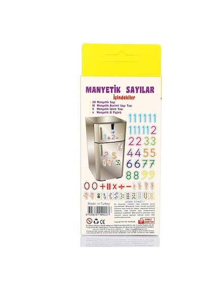 Diytoy Manyetik Sayılar Mıknatıslı