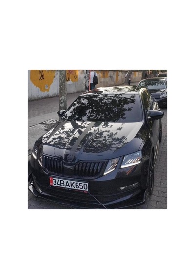 Scoda Octavia Batman Yarasa Ayna Kapağı Piano Black / 2013-2020