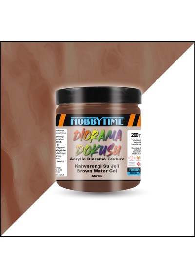 Hobbytime 604 200 Ml.. Kahverengi Su Jeli Brown Water Gel