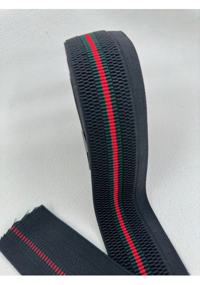 3.5 Cm Petekli Lastik-siyah-5 Metre