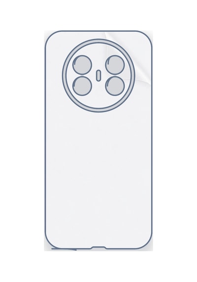 Schitec Huawei Mate 70 Air Arka Yüzey Nano Hidrojel Koruyucu Film