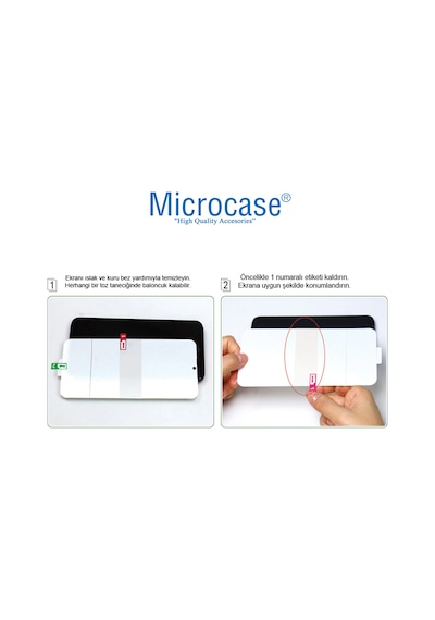 Microcase Xiaomi Mix Fold 2 Hydrogel Esnek Ön Arka Koruma Filmi
