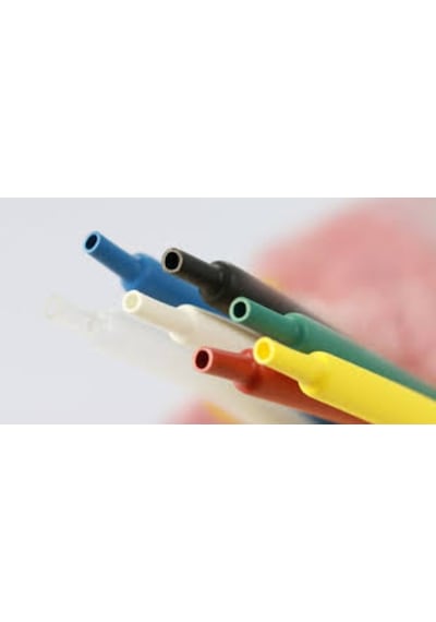 Makaron Isı İle Daralan Boru 13Mm Çap 1/2 Inc Şeffaf 5 M