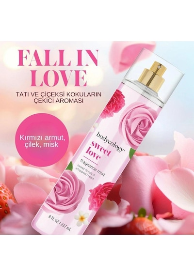Bodycology Sweet Love Kadın Vücut Spreyi 237 ML