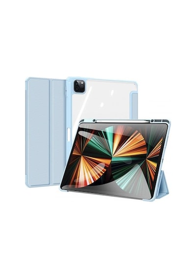 Coofbe Standlı Kalem Yerli Mıknatıslı Arkası Şeffaf Apple Uyumlu iPad Pro 11 Tablet Kılıfı 2022-2021-2020-2018