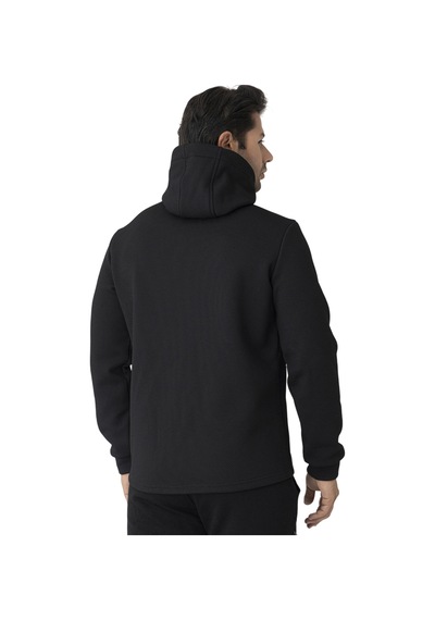 Crozwise Su İticili Kapşonlu Sweat Sweatshirt Erkek Siyah