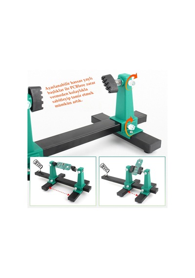 Ayarlanabilir Pcb Levha Board Tutucu Havya Tamir Standı