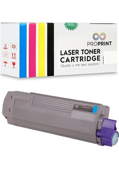 Proprint Oki Es7470-45396215 Mavi Uyumlu Toner- Es7470