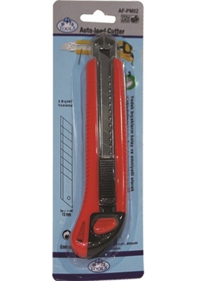Maket Bıçağı Plastik 3 Yedekli Af-Pm02 Al-Fa Tools