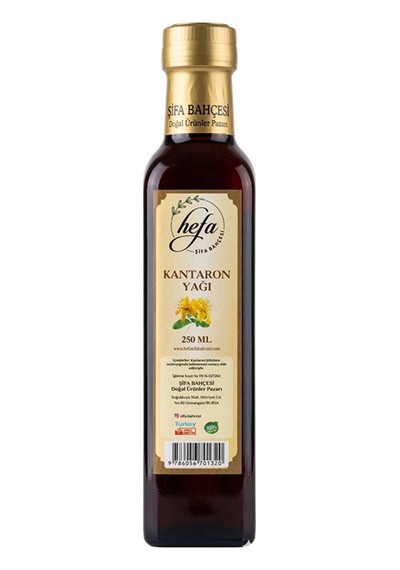 Doğal Kantaron Yağı Organik 250 Ml Cam Şişe Diğer