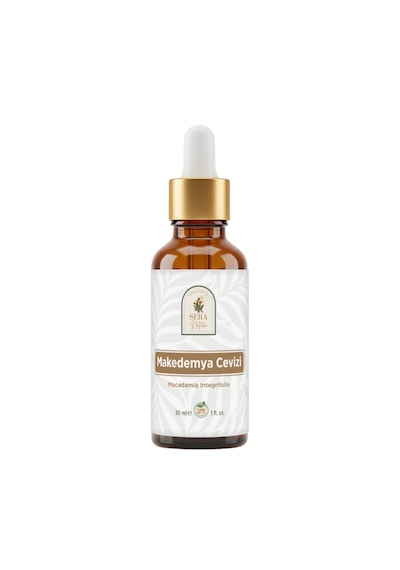 Makedemya Cevizi Yağı 30 Ml %100 Saf Nem Desteği & Saçta Yumuşaklık Sağlamaya Yardımcı Bakım Yağı
