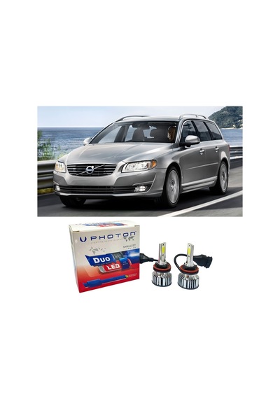 Volvo V70 Kısa Far Ampulü H7 Duo Yeni Seri Beyaz 2007-2016