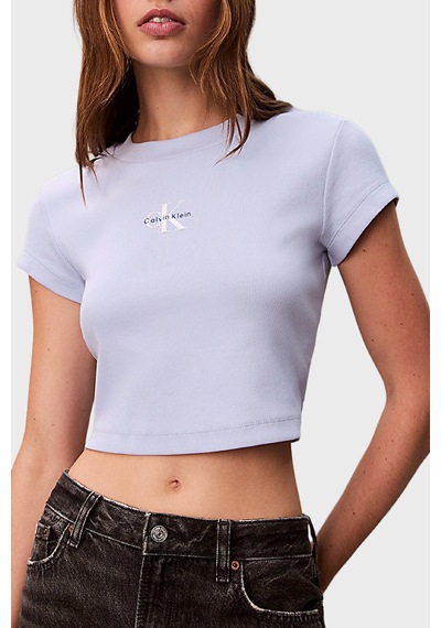 Calvin Klein Bayan T Shirt Lv047ab802 Tkf Mavi Mavi
