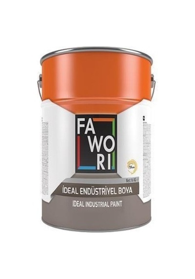 Fawori İdeal Endüstriyel Boya Koyu Kahve 0,75 Kg