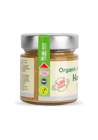 Hazelle Organik Şekersiz %100 Fındık Ezmesi 200 Gr X3 Adet Avantaj Paket