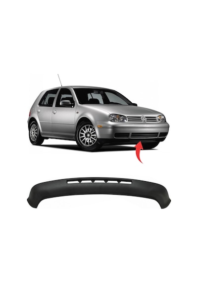Vw Golf 4 Ön Tampon Alt Spoyler 1998-2004 1J0805903B