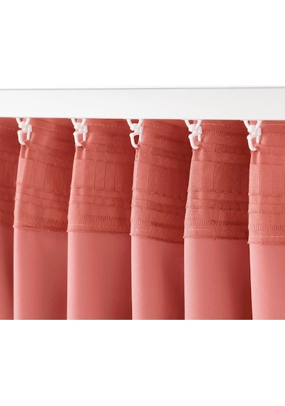 Ikea Majgull Fon Perde 145x300 Cm Pembe