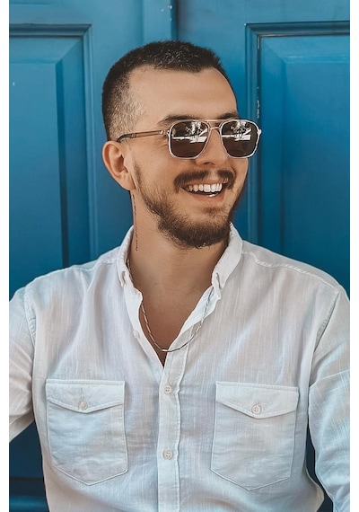 Bern Glasses 1001 54 C175 1976 Erkek Güneş Gözlüğü Çok Renkli