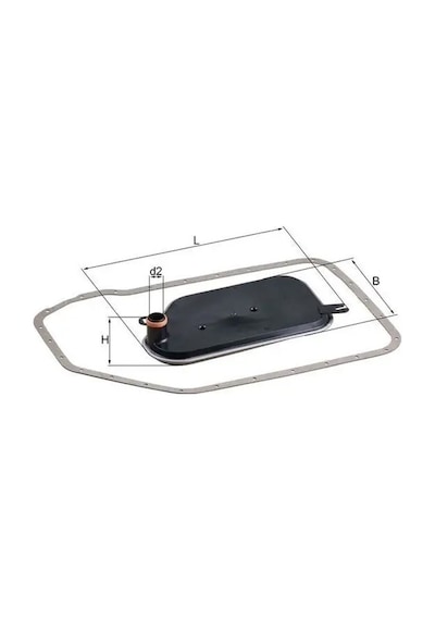 Mahle Hx84d Sanziman Filtresi 01v321371 01v325429