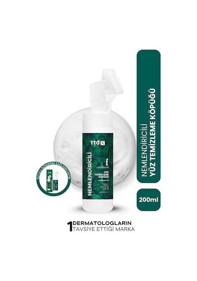 Tto X Nemlendirici Yüz Temizleme Köpüğü 200 Ml Hyaluronik Asitli Tüm Cilt Tipleri Için Günlük Kullanım