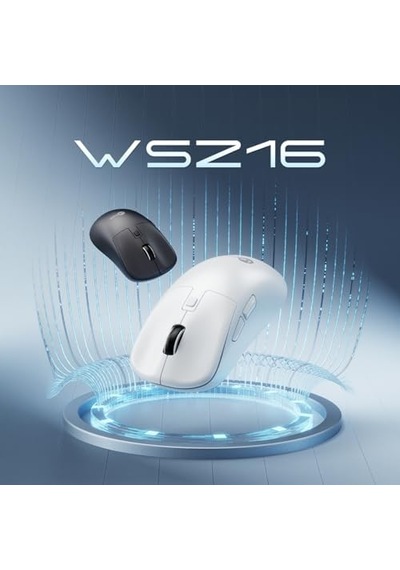 Ws216 Kablosuz 1600dpı 7 Tuşlu Sessiz Pc, Mac, Dizüstü Bilgisayar İçin, Usb Mini Alıcı İle Optik Mouse Beyaz Açık Beyaz