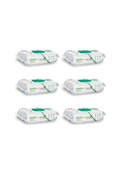 Easy Clean Beyaz Sabun Katkılı Yüzey Temizlik Havlusu 600 Yaprak 6x100 1000'li Set