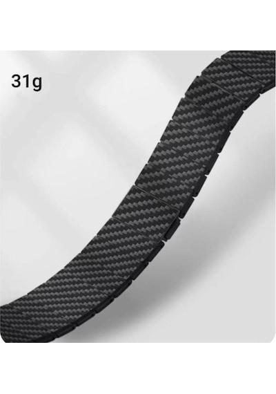 Apple Uyumlu Watch 40mm Kordon Ultra Hafif 600d Karbon 90 Kordon