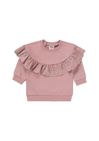 Civil Baby Brodeli 6-18 Ay Takım - Pembe Koyu Pembe