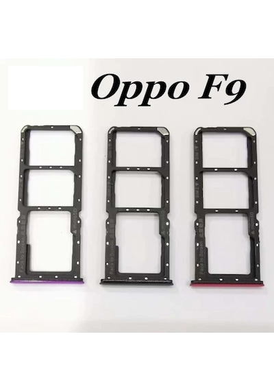 Senalstore Oppo Uyumlu F9/a7x Sim Kart Kapağı Aparatı Sim Tray - Mor
