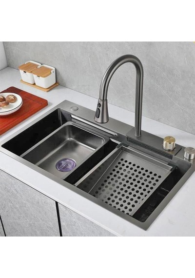 Fleko 750x450 Cm Ankastre Evıye Setı Sıyah Paket Diğer