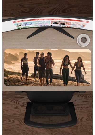 Outer Banks V5 70x30 Xl Gaming Kauçuk Kaymaz Taban Mouse Pad Fare Altlığı