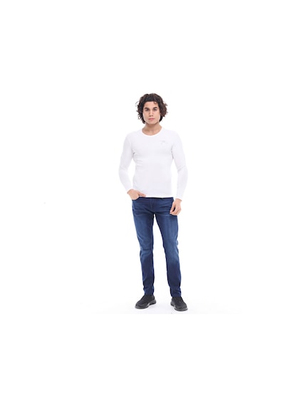 Kappa Raru Uzun Kollu T-Shirt Vesper Beyaz