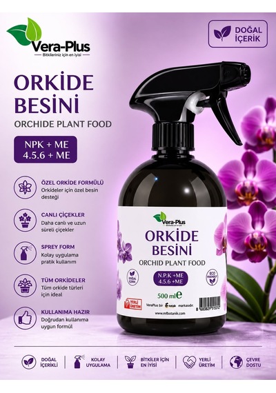Vera-plus Orkide Sıvı Bitki Besini 500 Ml