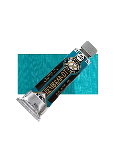 Rembrandt Yağlı Boya 150 ML Seri 3 No: 522 Turquoise Blue