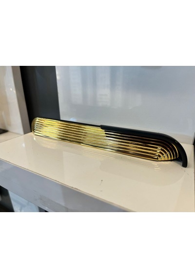 Juliet Metal Kulp 96mm Altın Siyah Dolap Kapak Modern Çekmece Mobilya Tv Ünite Komidin Vestiyer Altın