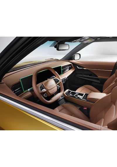 Kgm Ssangyong Musso Ev 2025-2026 Uyumlu 12.3"+12.3" Tek Parça 9h Nano Ekran Koruyucu Şeffaf