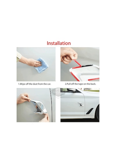 Üniversal Krom Kaput Çamurluk Venti Izgarası Sağ Sol 2 Adet Mini Scoop Vent Spor Görünümlü 1.sınıf İthal 2 Adet Silver Gümüş 00 Şüscaroto Aksesuar