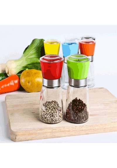 Baharat, Tuz Ve Karabiber Öğütücü Renkli