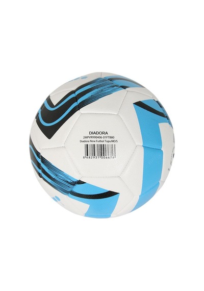 Diadora New Futbol Topu Beyaz - Siyah - Mavi No 5