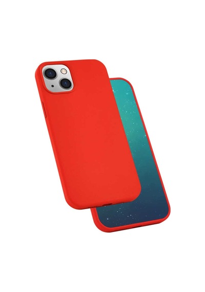 Apple Uyumlu iPhone 13 Kilif Silksafe Wireless Kadife Iç Yüzey Silikon 531708212