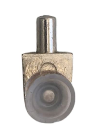 Metal Vakumlu 5mm Geçme Raf Pimi Vantuzlu Dolap Raf Altı Pimi 5mm Vantuzlu Metal 12 Adet Krom