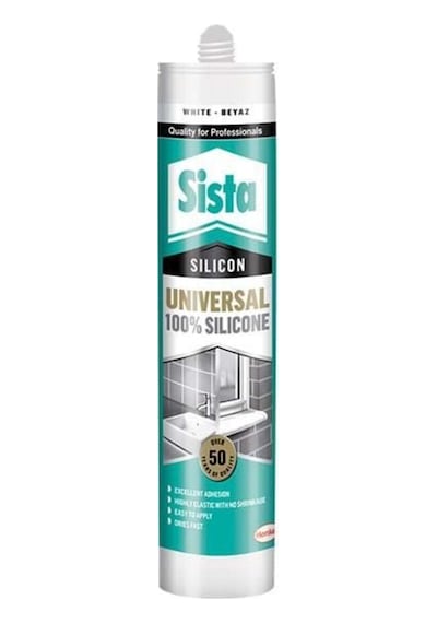 Sista Üniversal Beyaz Silikon 280 Ml Tek Renk