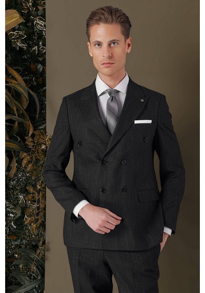 Efor Tk 884 Slim Fit Lacivert Klasik Takım Elbise Lacivert