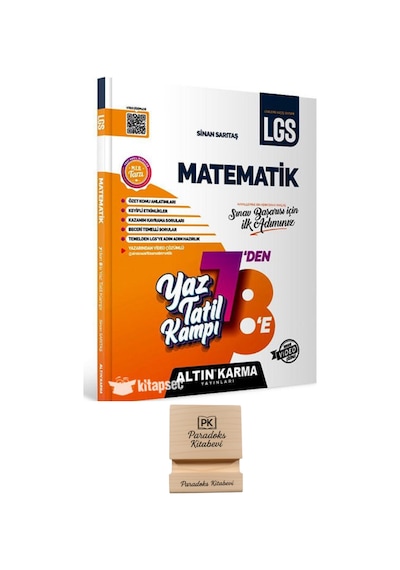 Altın Karma 7'den 8'e Matematik Yaz Tatil Kampı Ve Telefon Standı