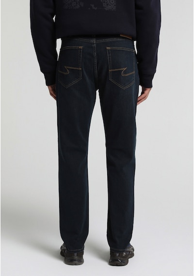 Colin's Colins Slim Tapered Fit Erkek Blue Black Denim Jean Pantolon Cl1082629 Q1.v1 Dn41211