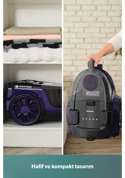 Homend Dustroyer 1255H Yatay Süpürge