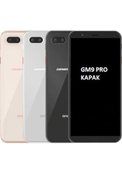 Axya General Mobile Gm9 Pro Arka Pil Kapak Siyah