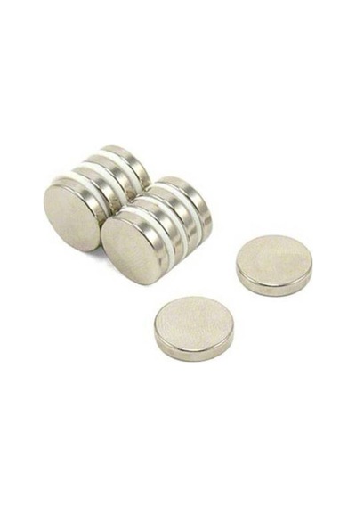 5 Adet 15mm X 3mm Yuvarlak Süper Güçlü Neodyum Mıknatıs