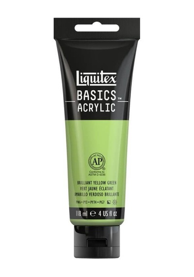 Liquitex Basics Acrylic 118ml Akrilik Boya Yellow Green Brilliant 840 Diğer