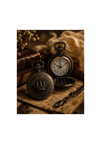 Zamanın Tacı Royal Vintage Cep Saati